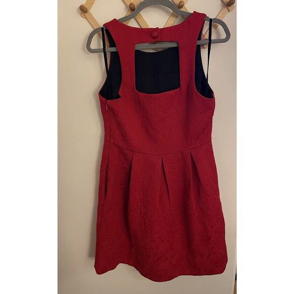 Anthropologie Red Sleeveless Dress - Picture 7 of 10